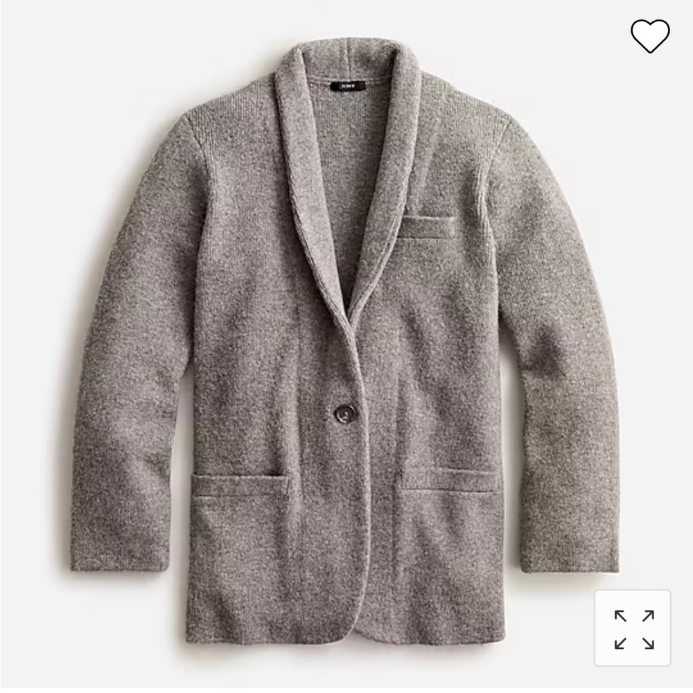 J. Crew Cocoon Sweater-Blazer
